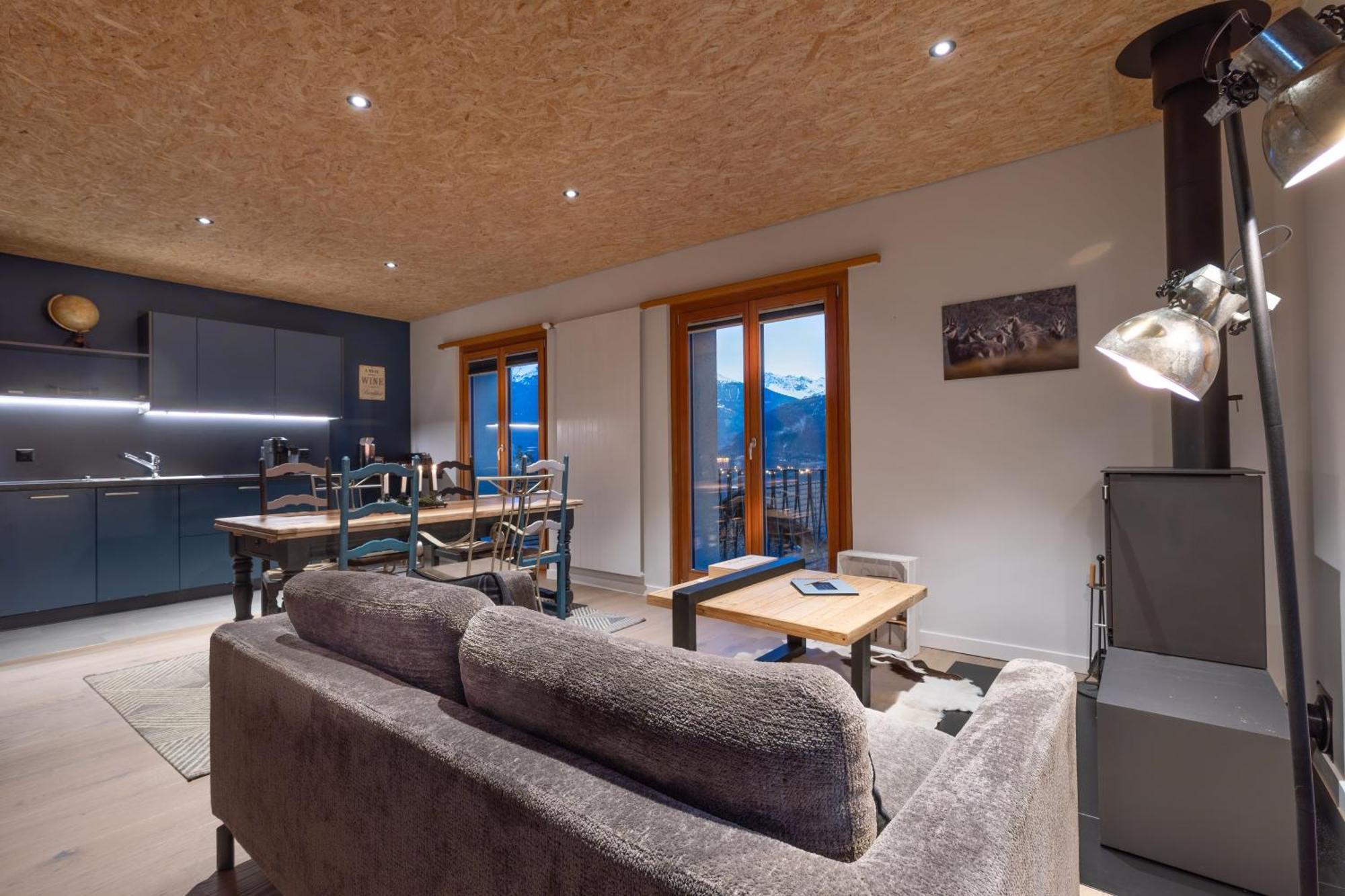 B&B La Forge De Diogne Crans-Montana Exterior foto
